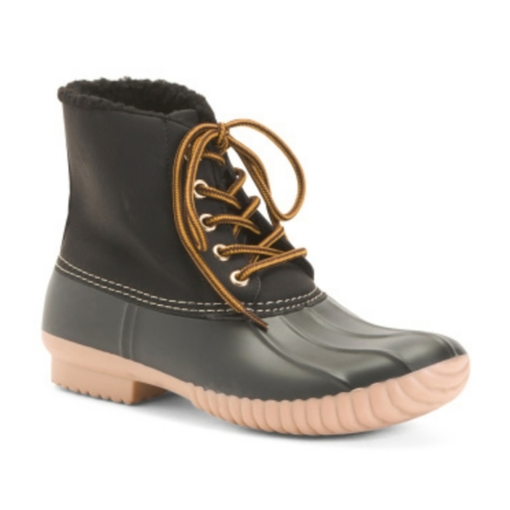 Henry Ferrera Black Duck Boots Rain Waterproof